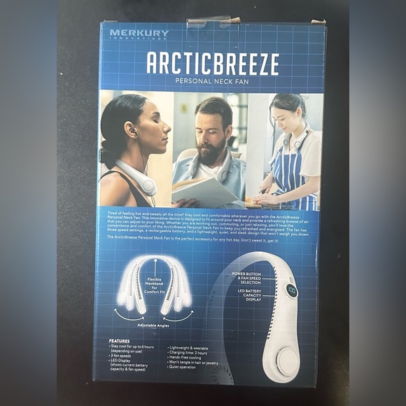 NWT Personal Neck Fan - Picture 3 of 4